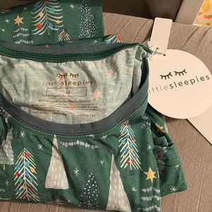 Little Sleepies Twinkling Trees Size 16